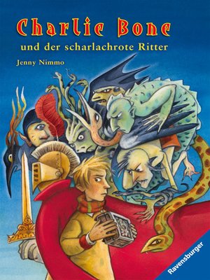 cover image of Charlie Bone und der scharlachrote Ritter (Band 8)